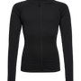 Jakke Billie LS Zipper T-Neck Black