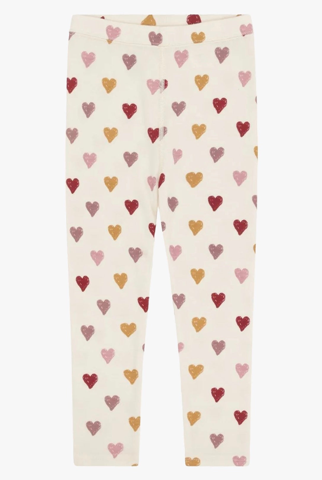 Bukse Laki Hearts Off White