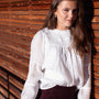 Bluse Saga White