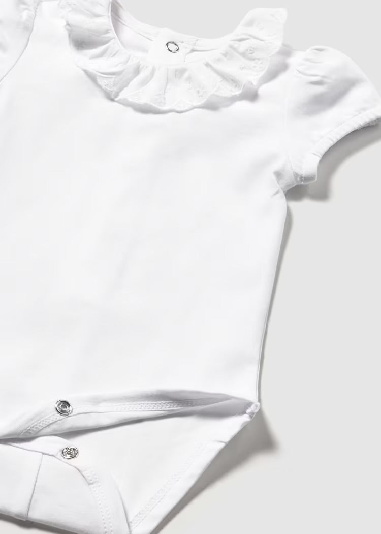 Body Ruffle White