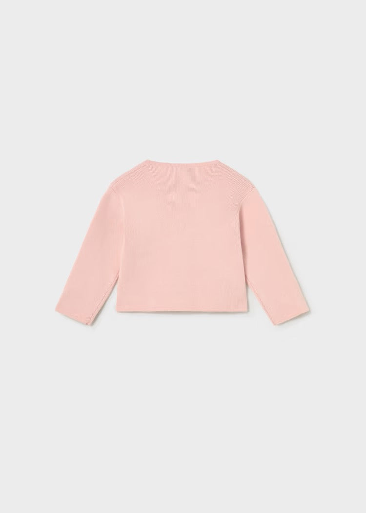 Cardigan Knit Bows Peony