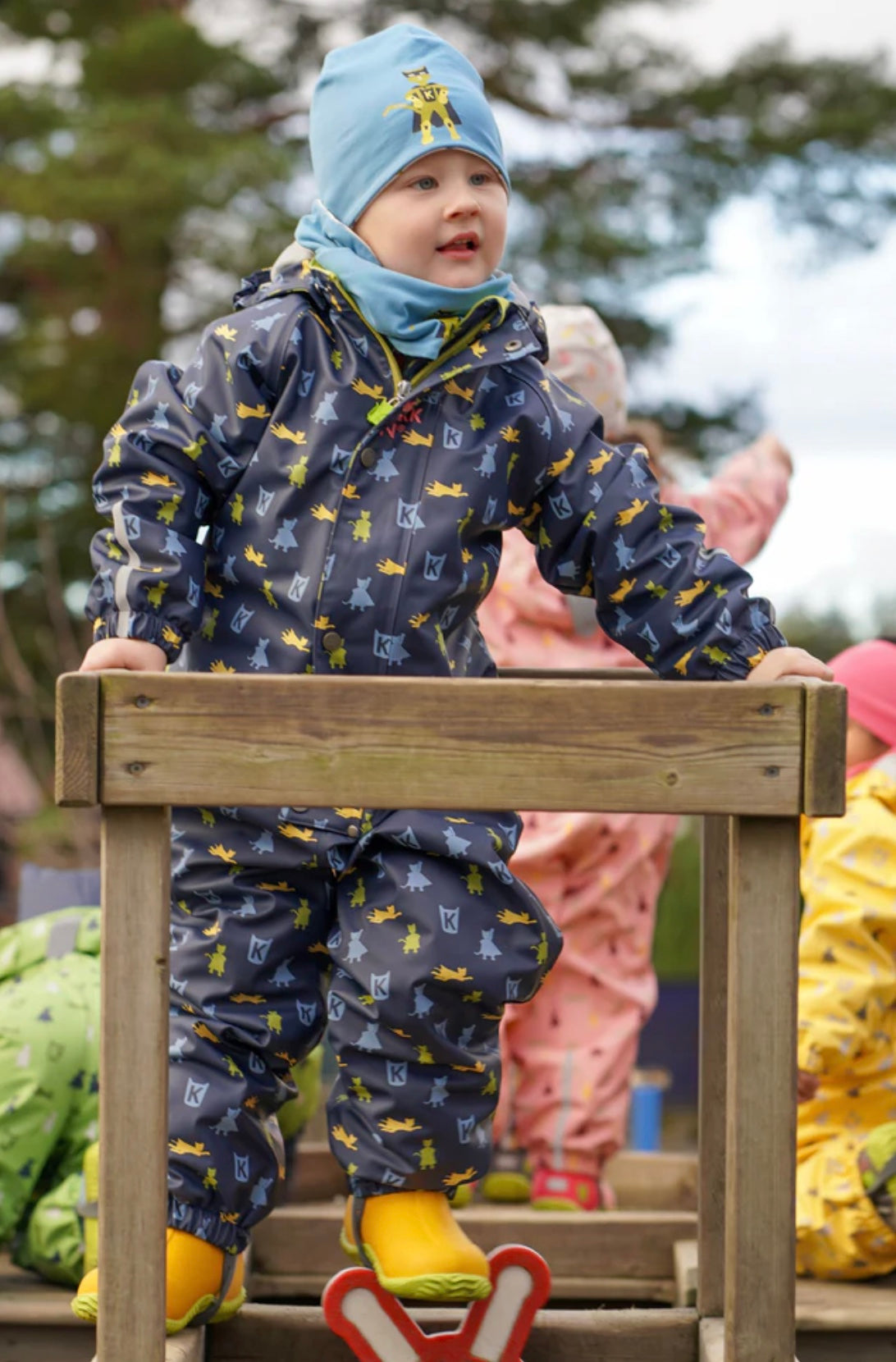 Helårsregndress Hagl Marine