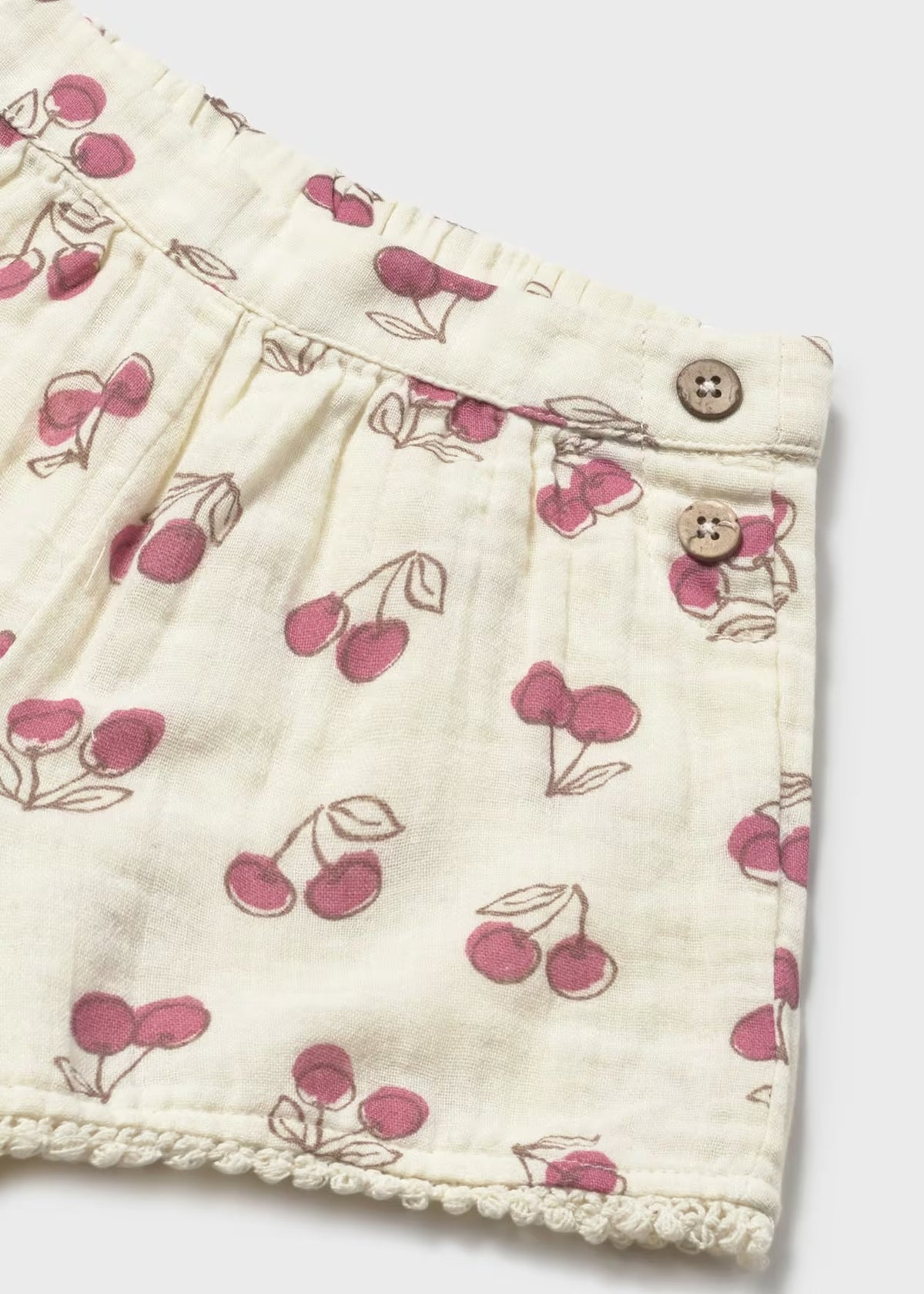 Shorts Kirsebær Bone