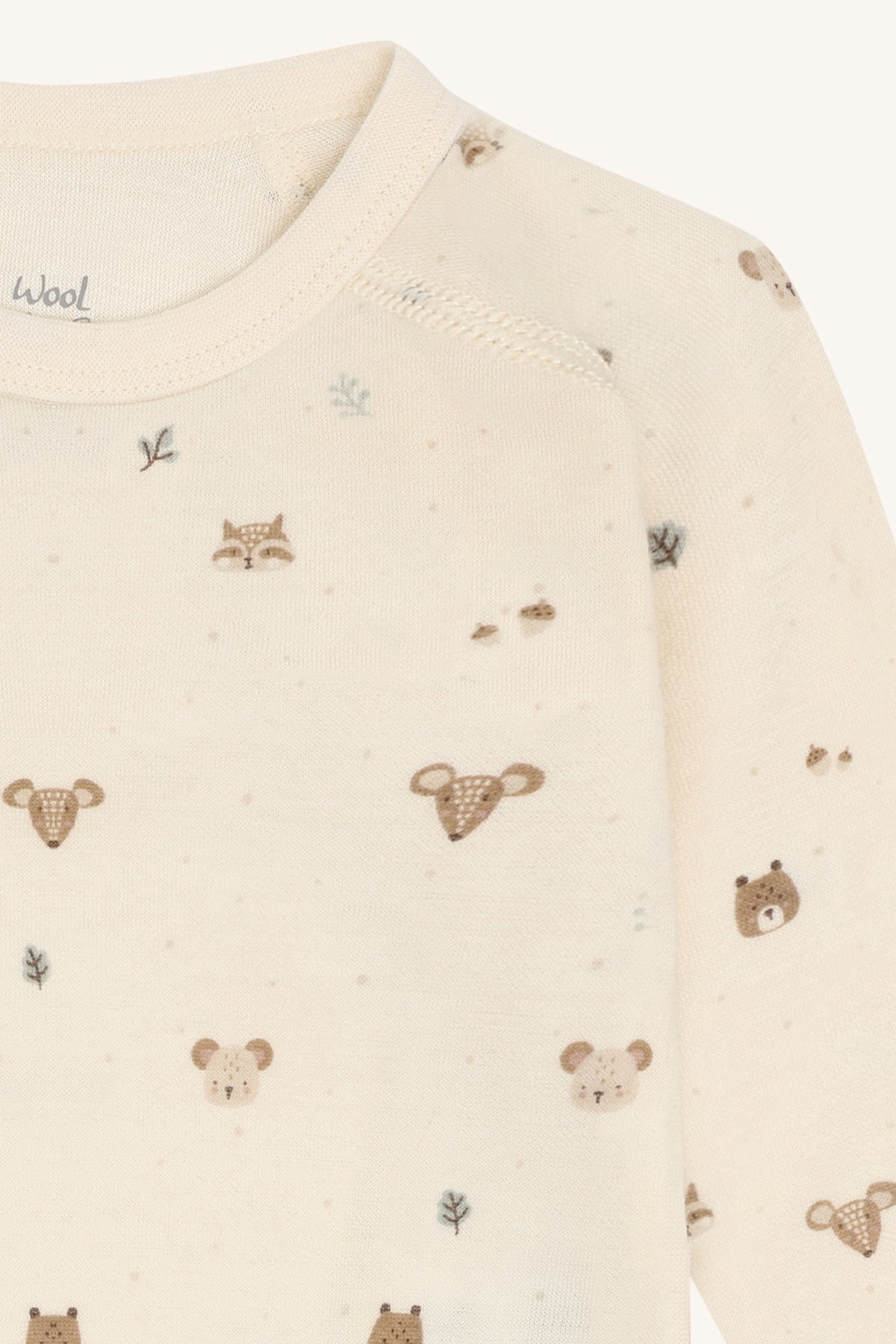 Body Baloo Wrap Forest Ull Off White
