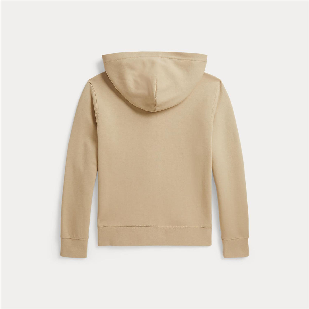 Hettejakke Double-Knit Full Zip Tallow Cream