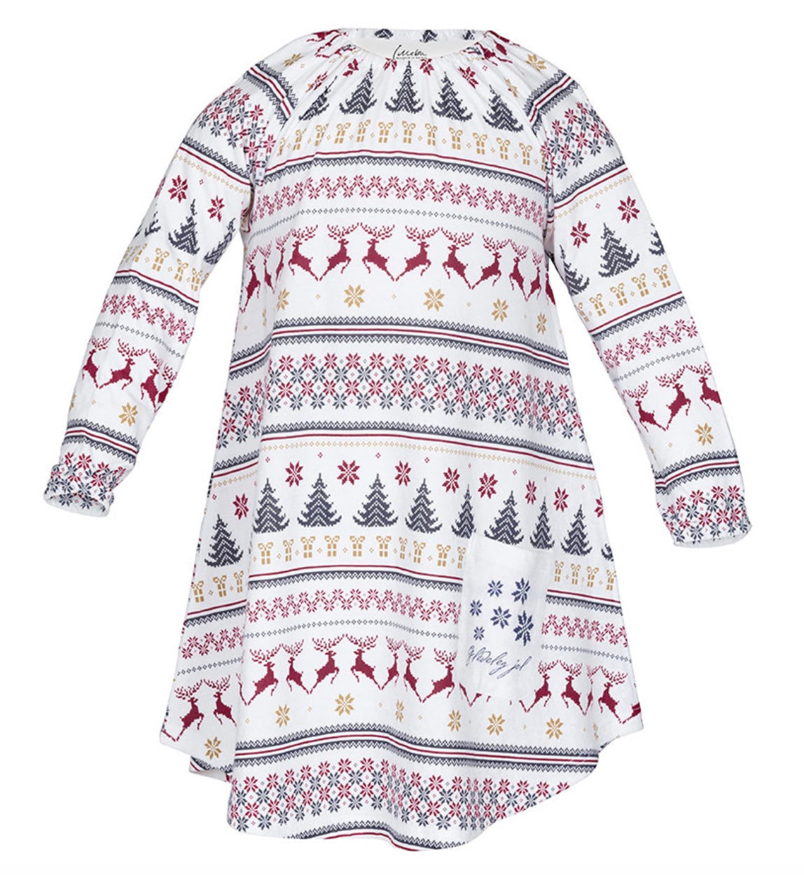 Nattkjole Sisi Julestrikk