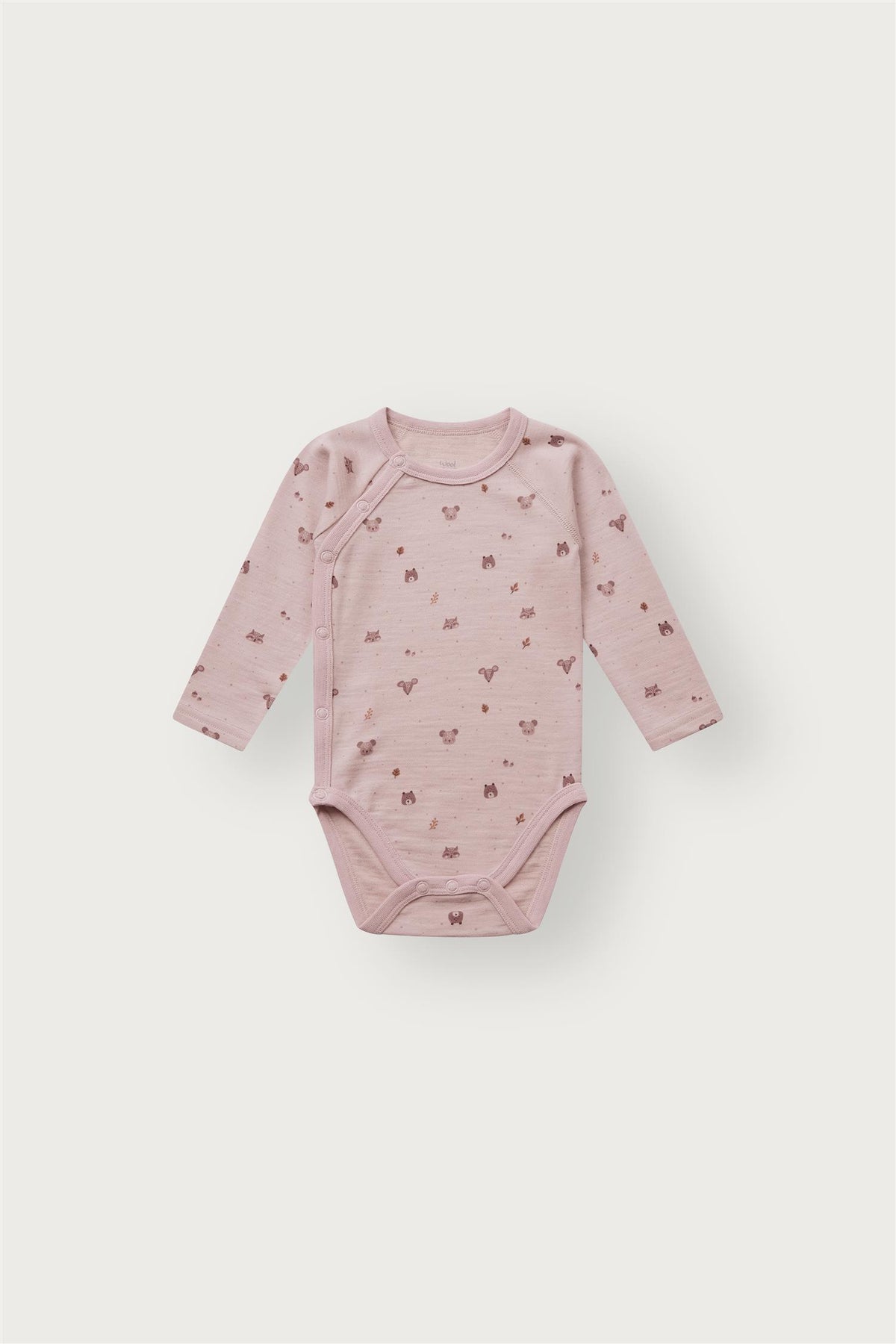 Body Baloo Wrap Forest Ull Dusty Rose