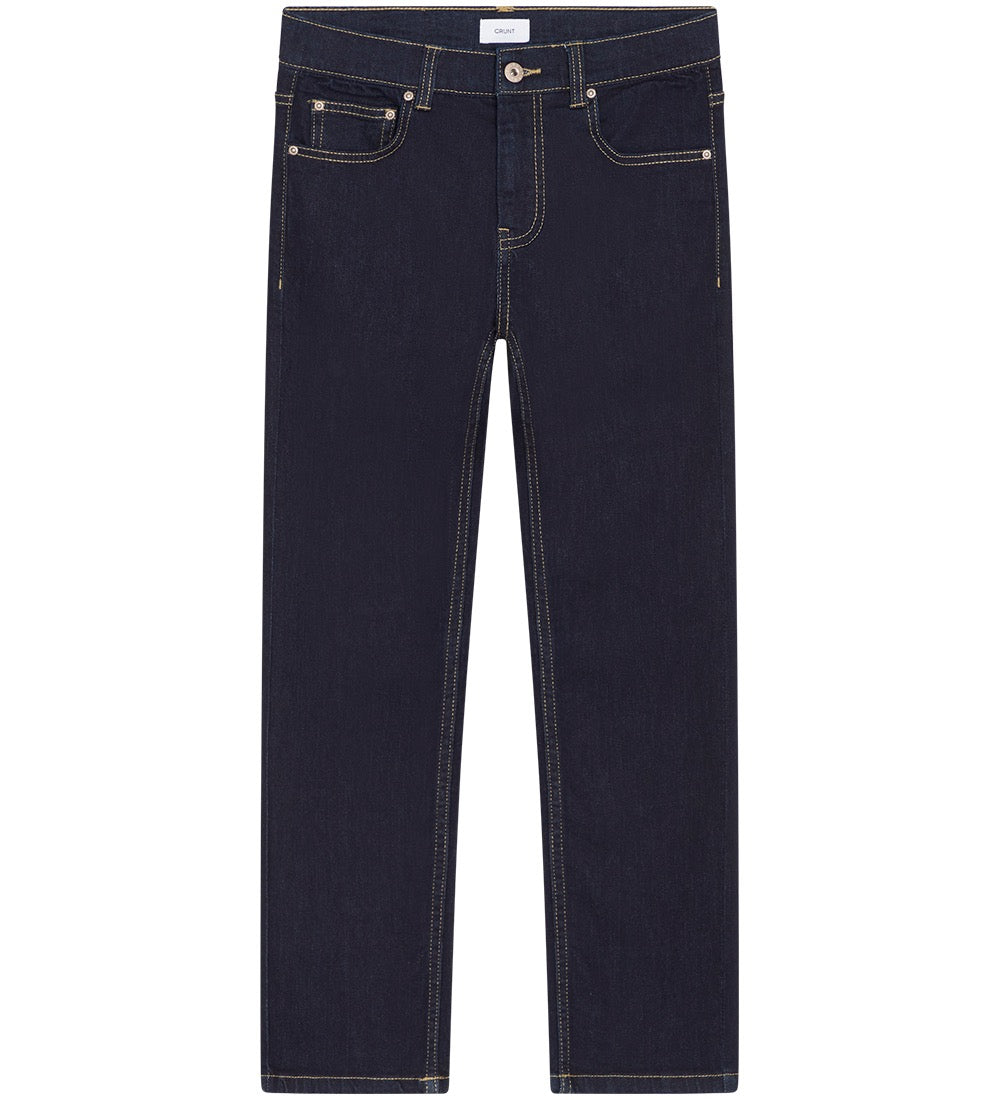 Bukse Rebel Straight Raw Blue