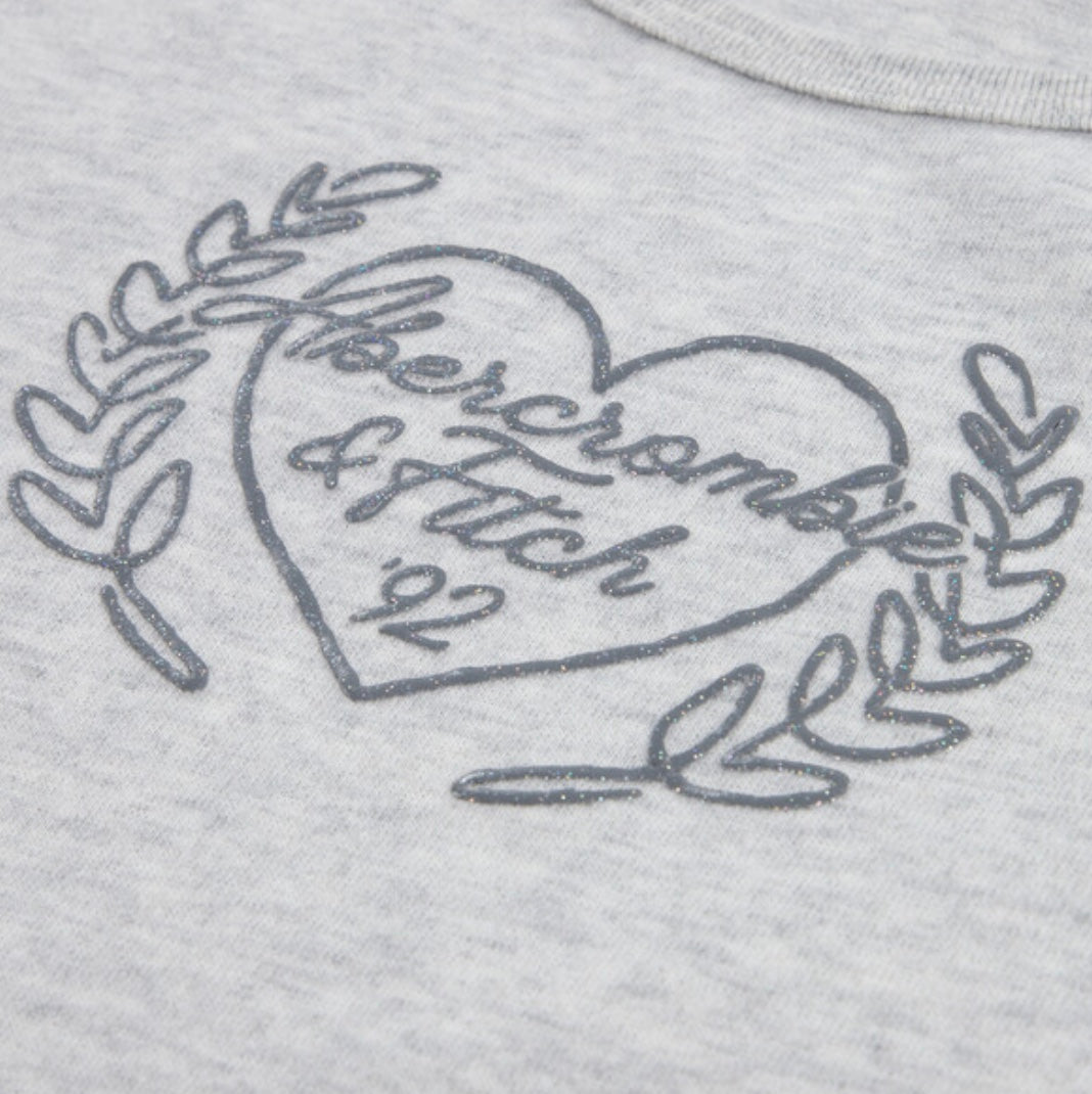 T-skjorte Heart Light Grey Heather