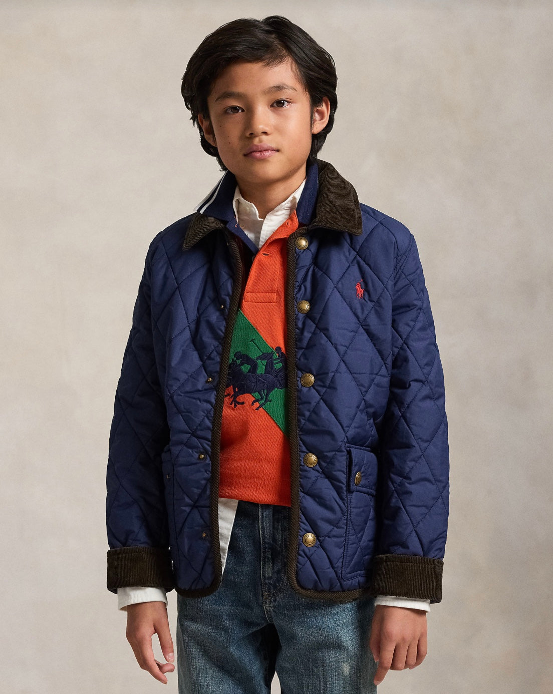 Jakke Hooded Newport Navy
