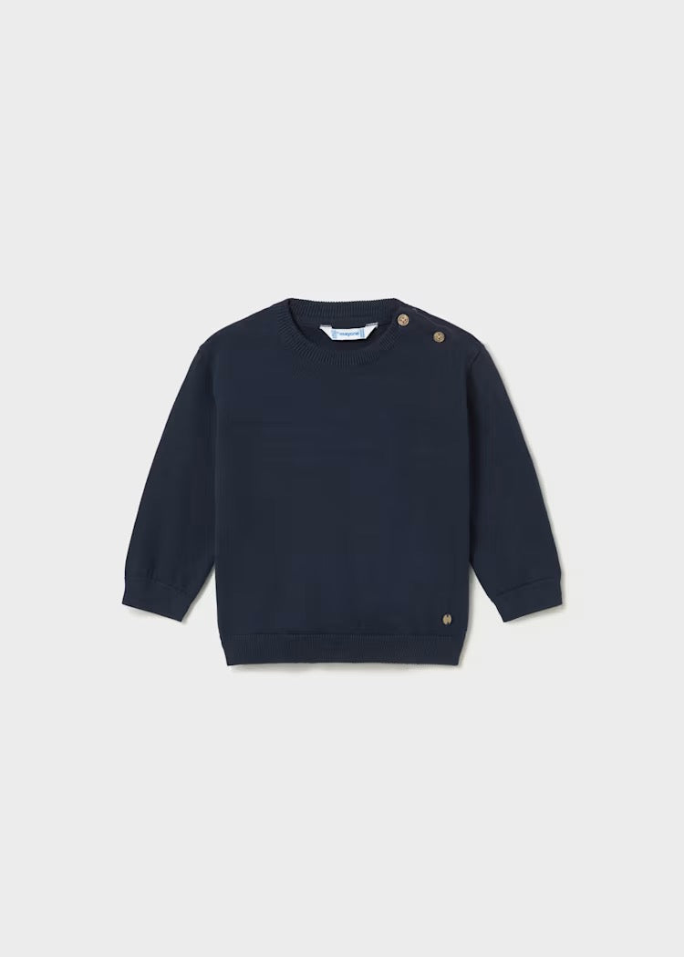 Genser Basic Knit Blue