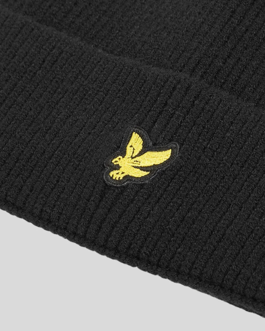 Lue Beanie Jet Black