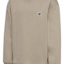 Genser Loose Bee Crewneck Vintage Khaki