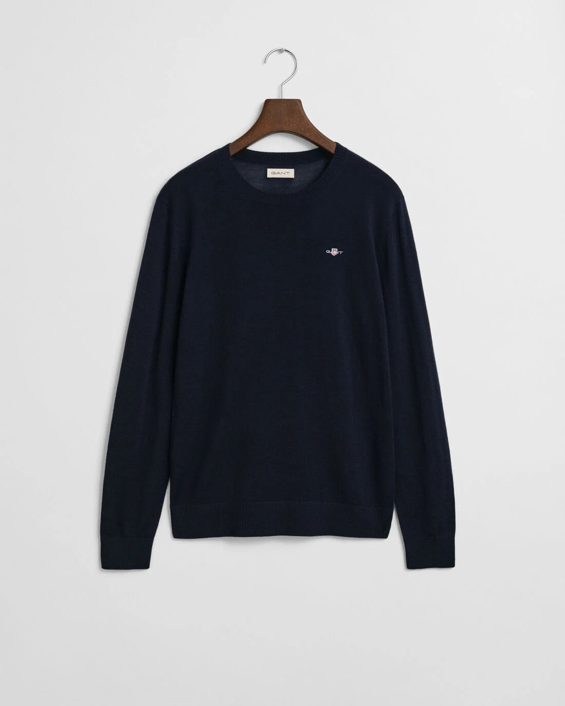 Genser C-Neck Extrafine Merino Evening Blue