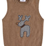 Vest Perry Deer Coffee Melange