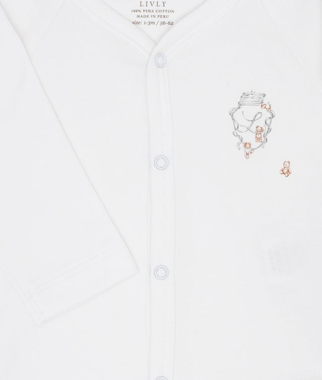 Body Full Snap Teddy