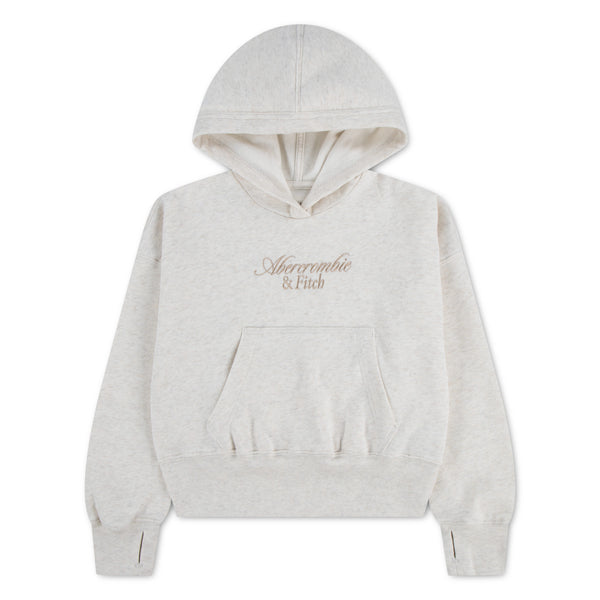 Hettegenser Essential Logo Anf Oatmeal Heather