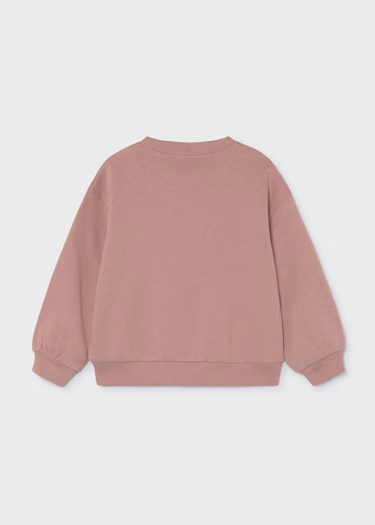 Genser Pullover Puppy Pastel Pink