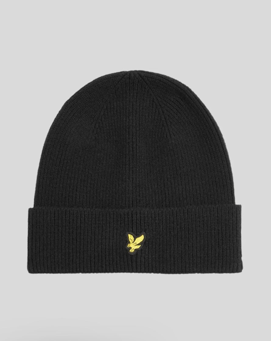 Lue Beanie Jet Black