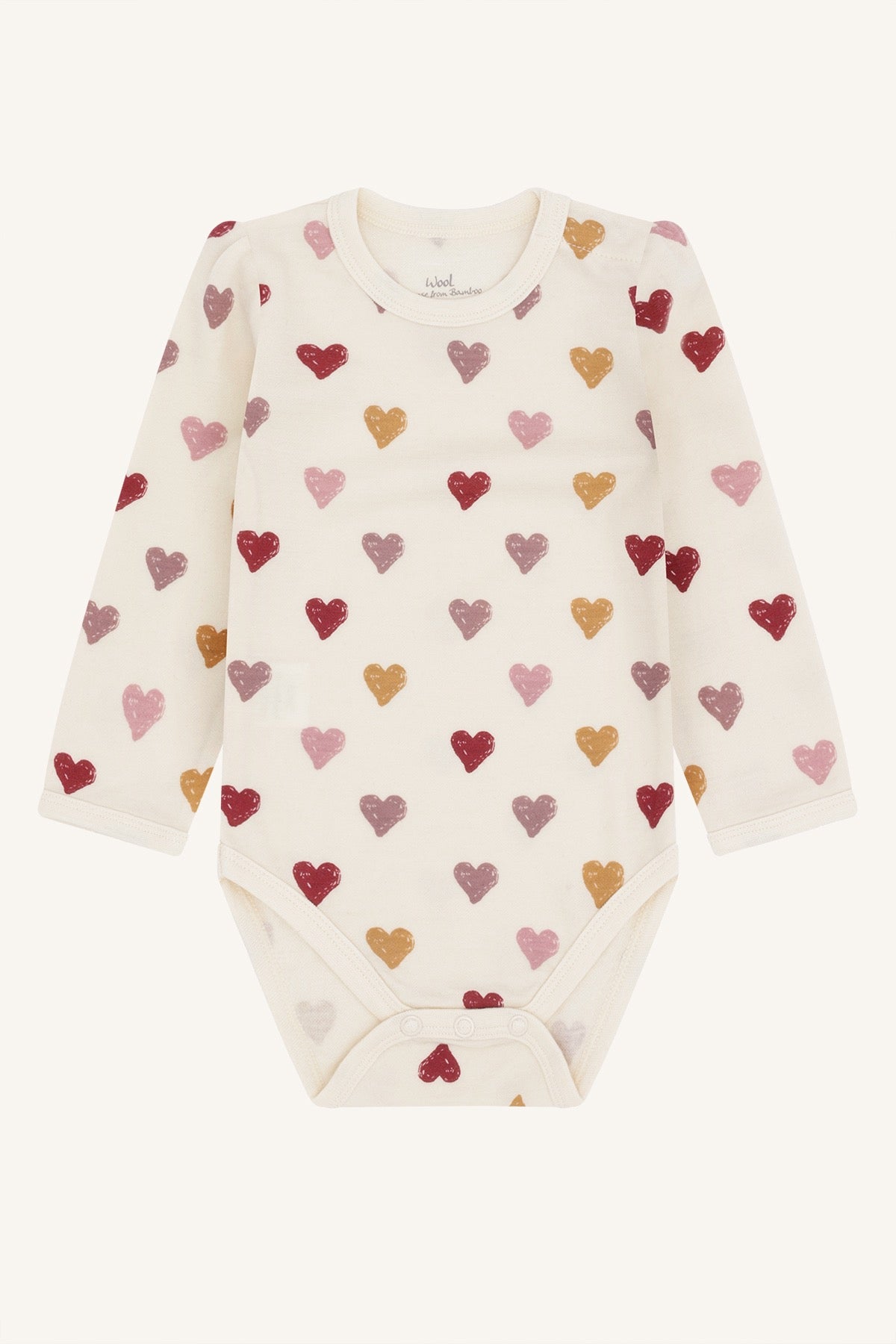 Body Baloo Hearts Puff Off White
