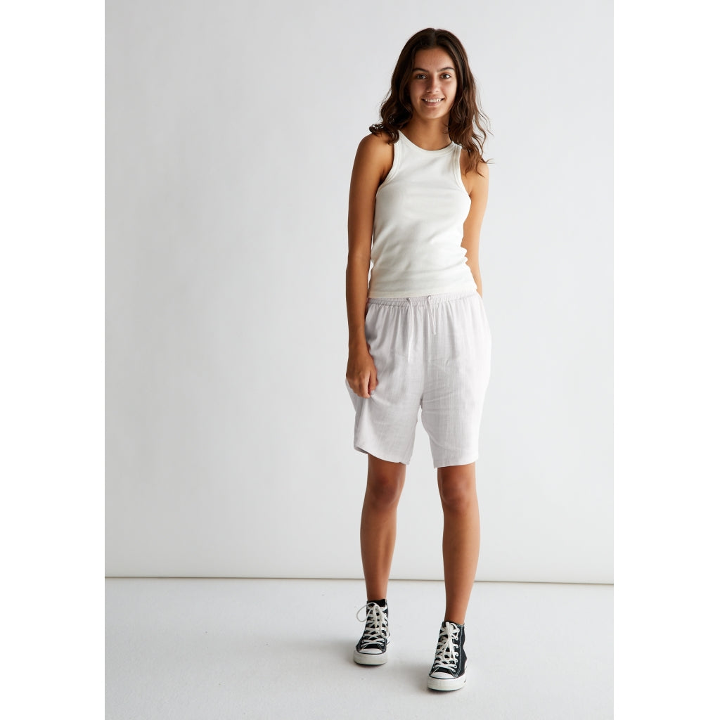 Shorts Tanja linen White