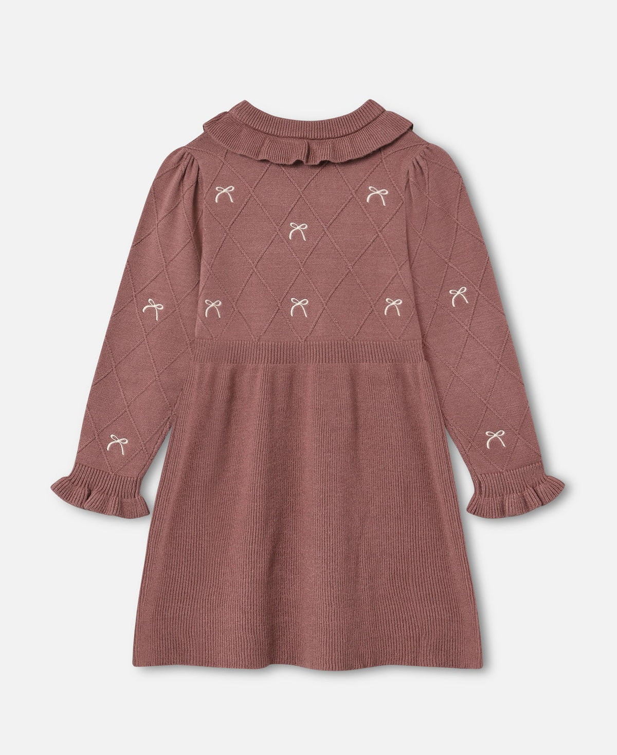 Kjole Alon Bow Ash Rose