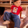 Bukse Flowy Dark Denim