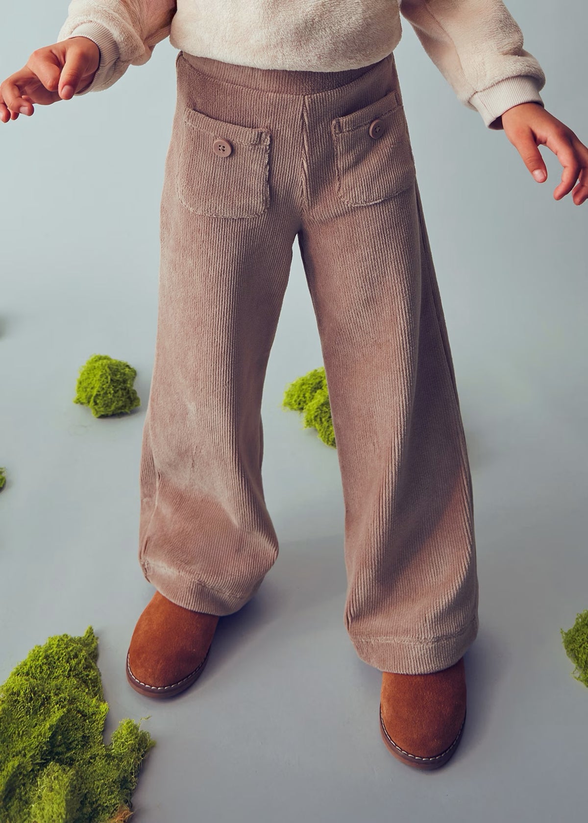 Bukse Corduroy Wide Mole