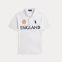 T-skjorte England Mesh White