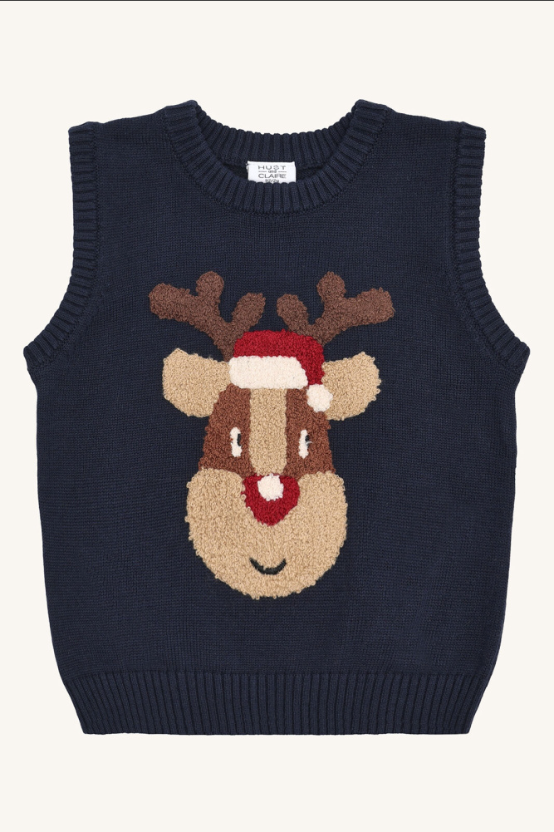 Vest Princo Reindeer More Navy
