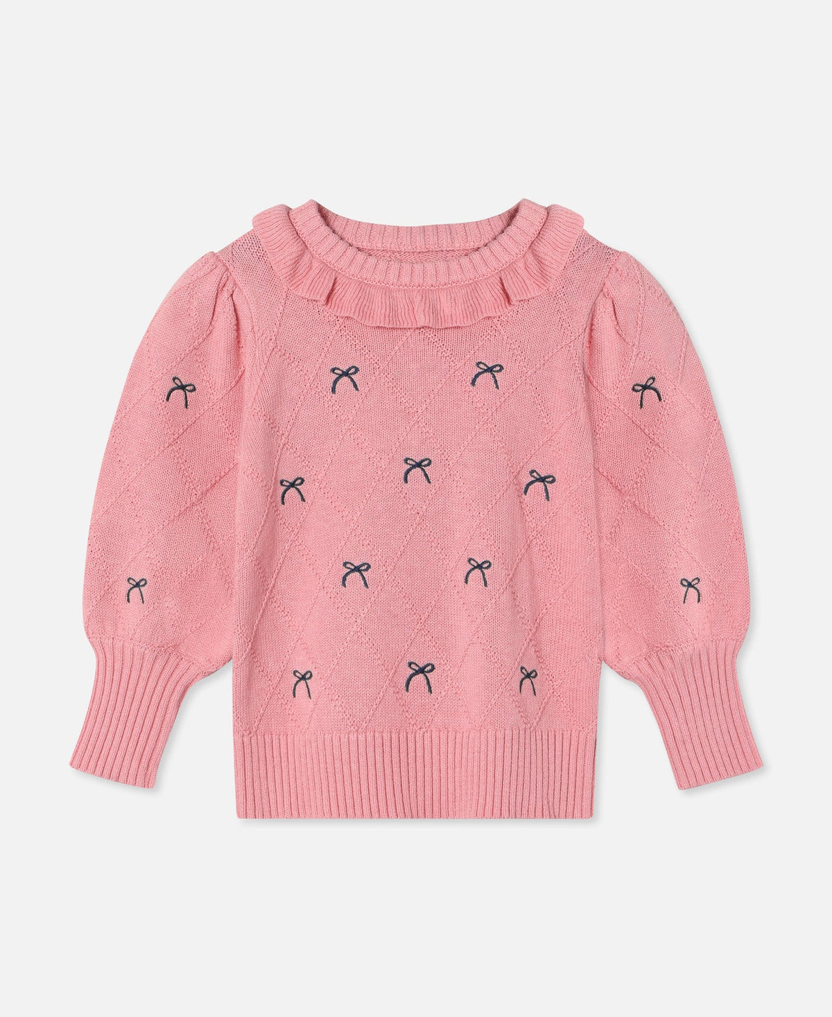 Genser Lucie Bow Candy Pink