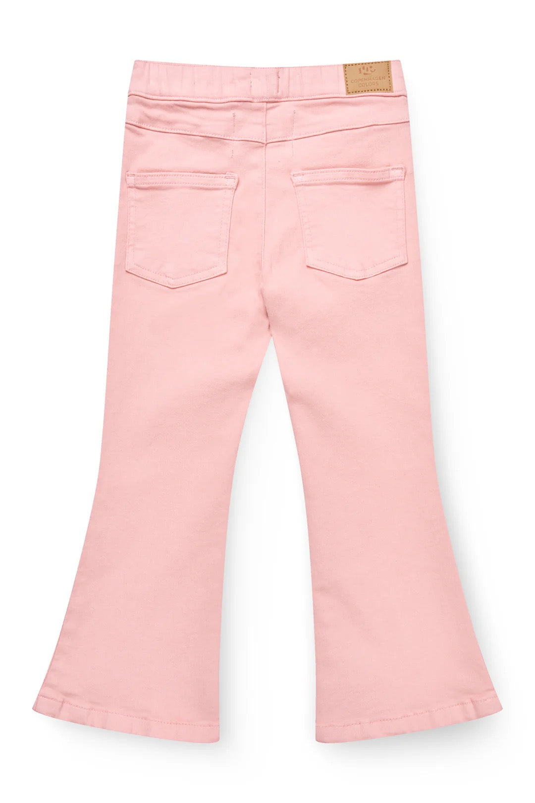 Bukse Jeggings Solid Flare Pink