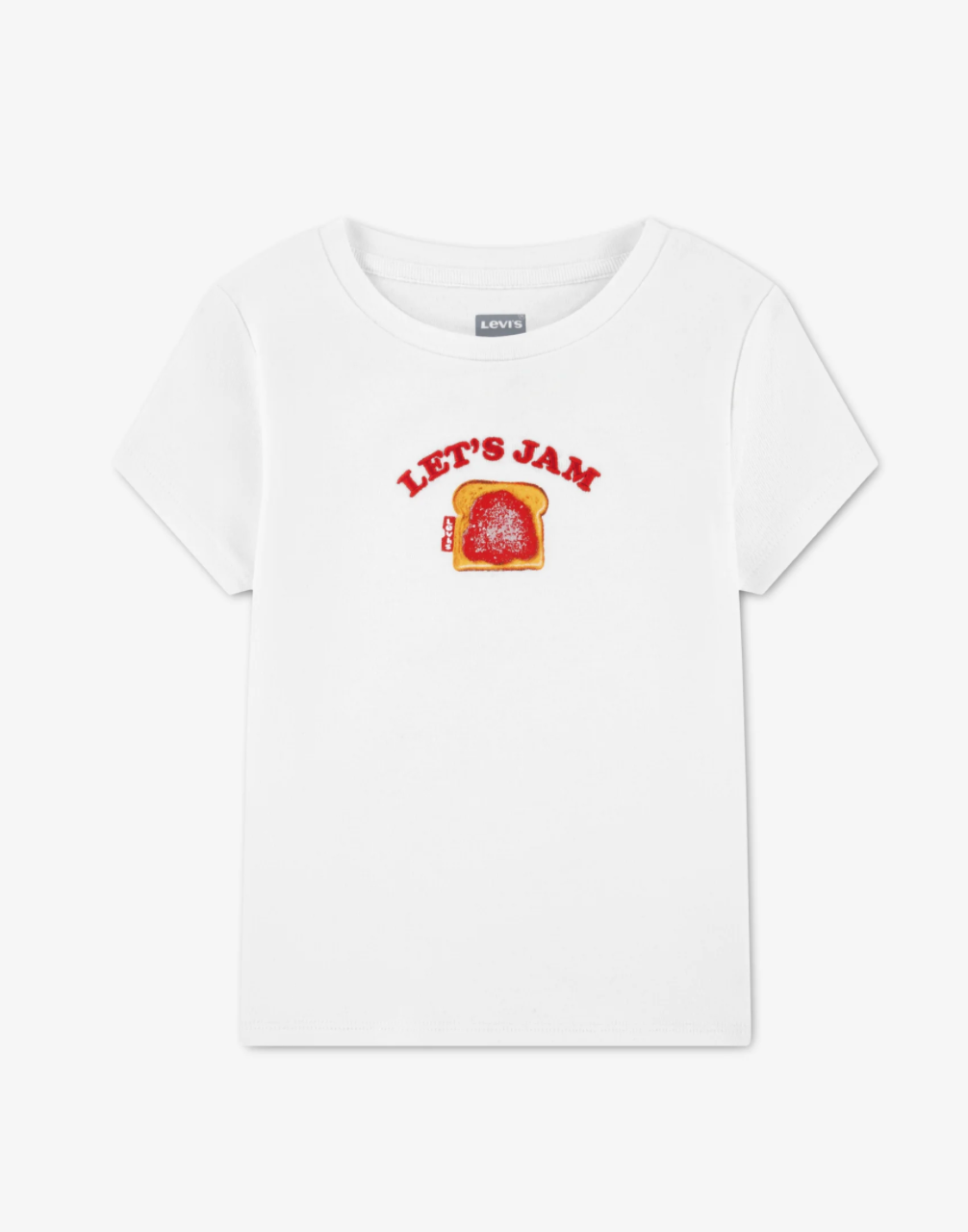 T-Skjorte Lets Jam Bright White