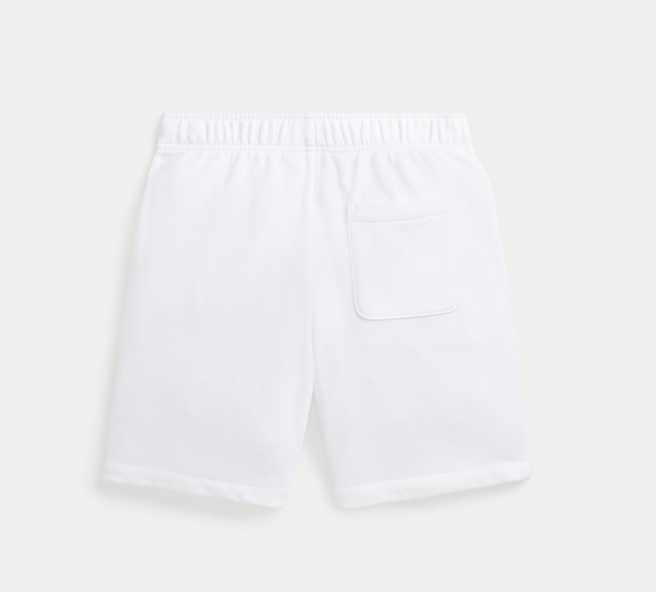 Shorts French Terry Drawstring White