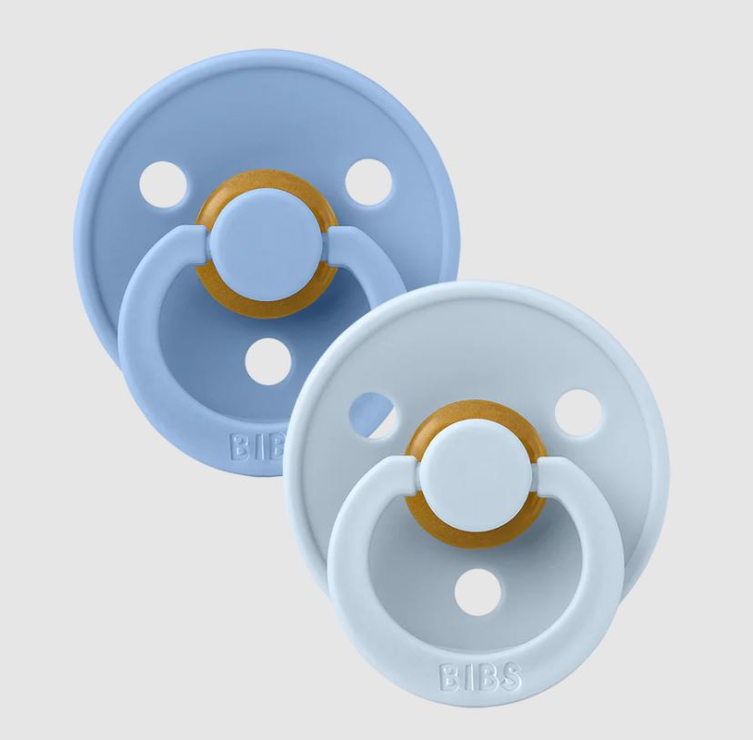 Smokk 2pk Colour Latex Sky Blue/Baby Blue