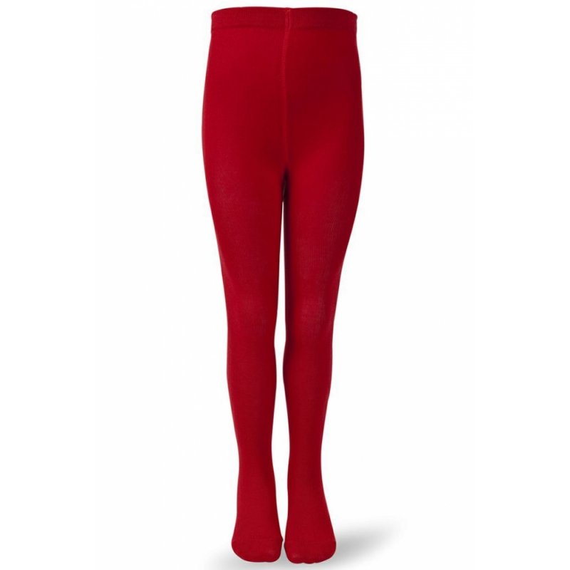 Strømpebukse cotton Rød