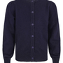 Genser Elli Strikket Ull Cardigan Midnight Navy