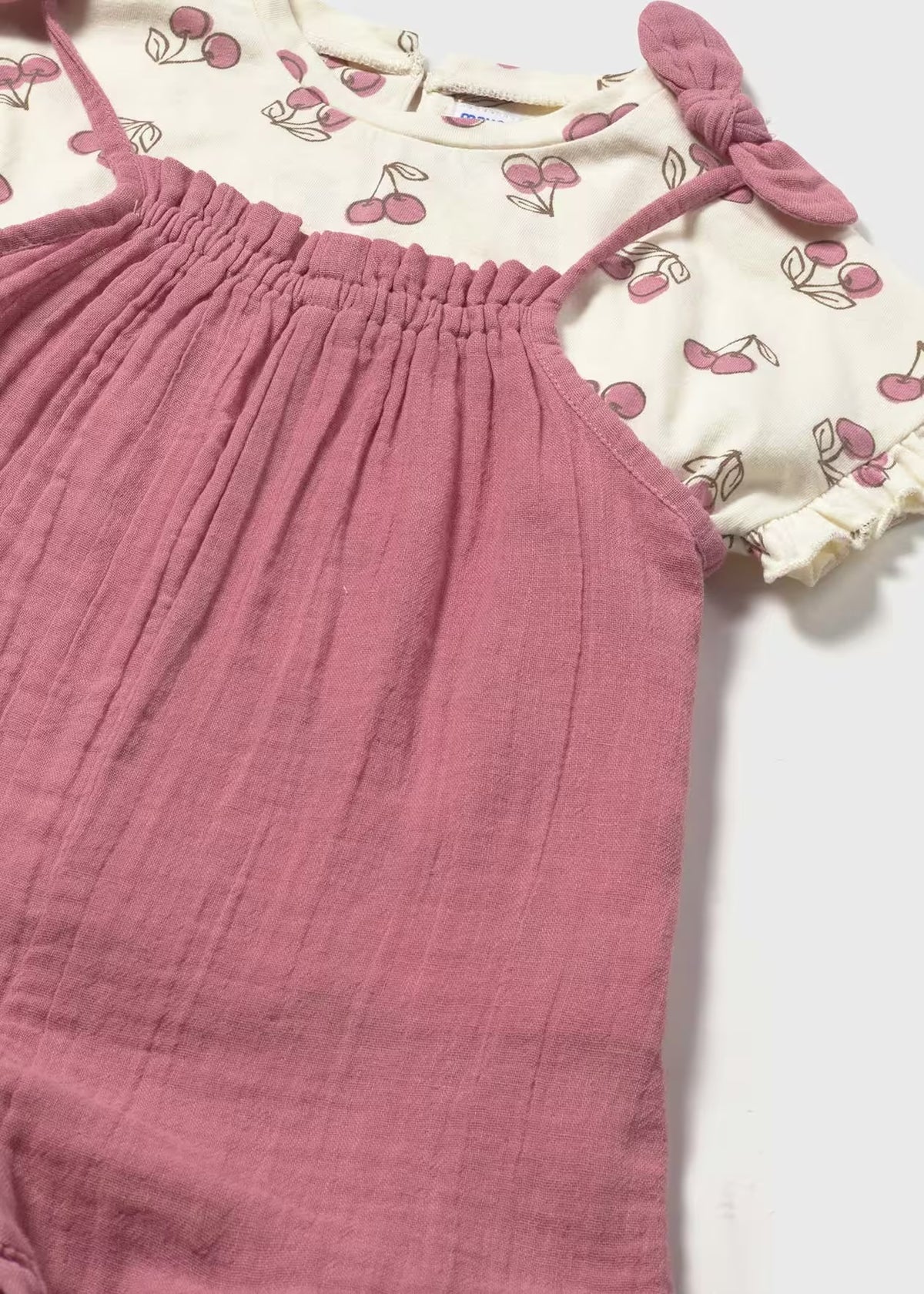 Sett t-skjorte/bukse Blush