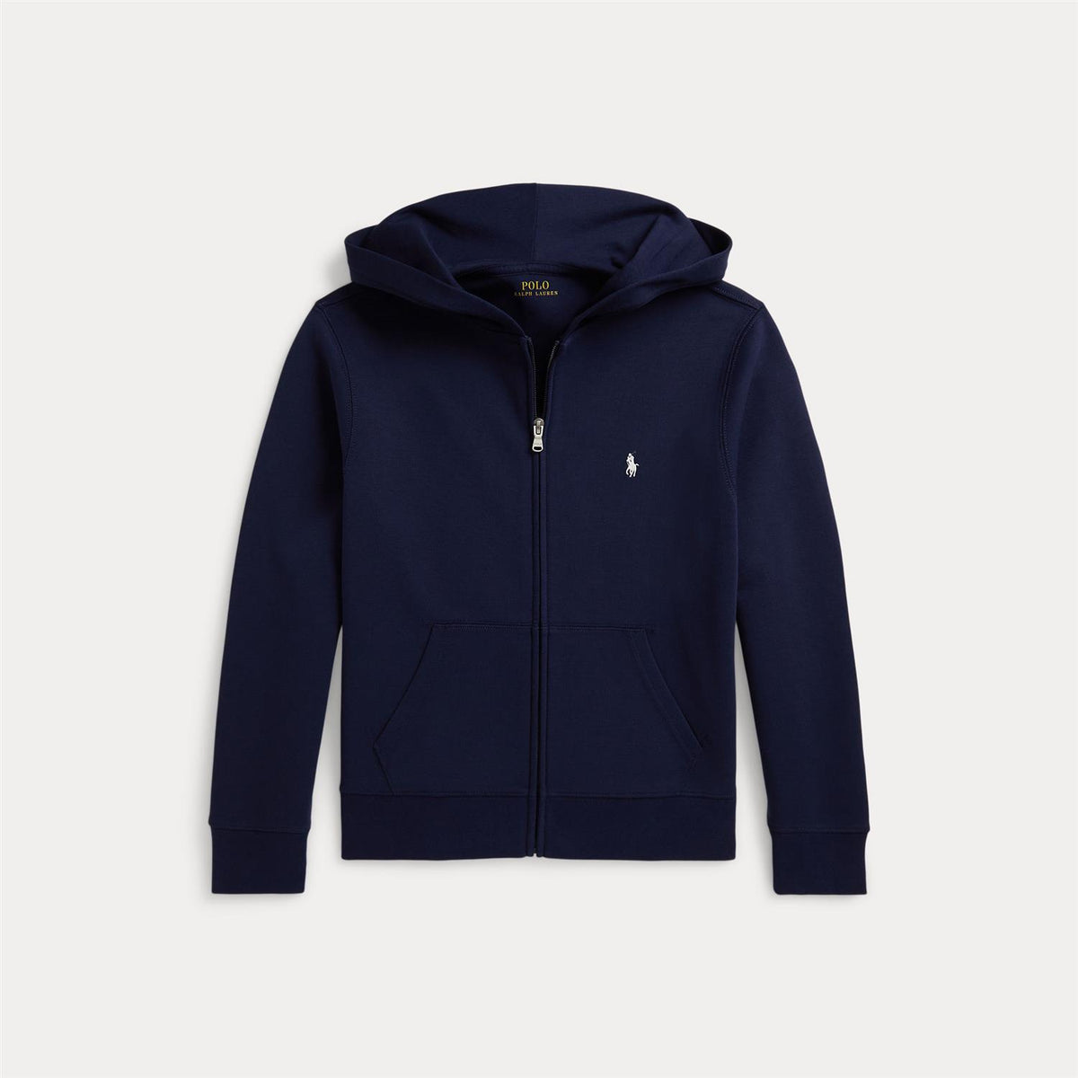 Hettejakke Double-Knit Full Zip Newport Navy