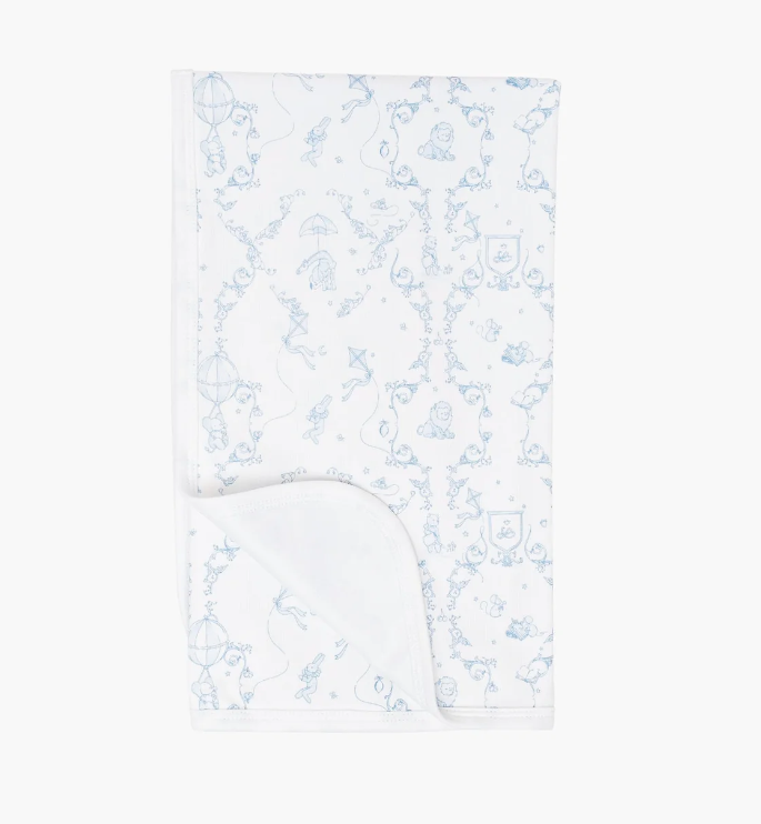 Pledd Wonderland Blanket Blue