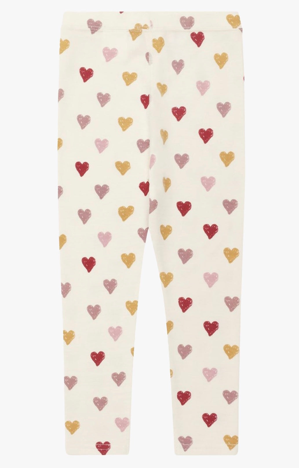 Bukse Laki Hearts Off White