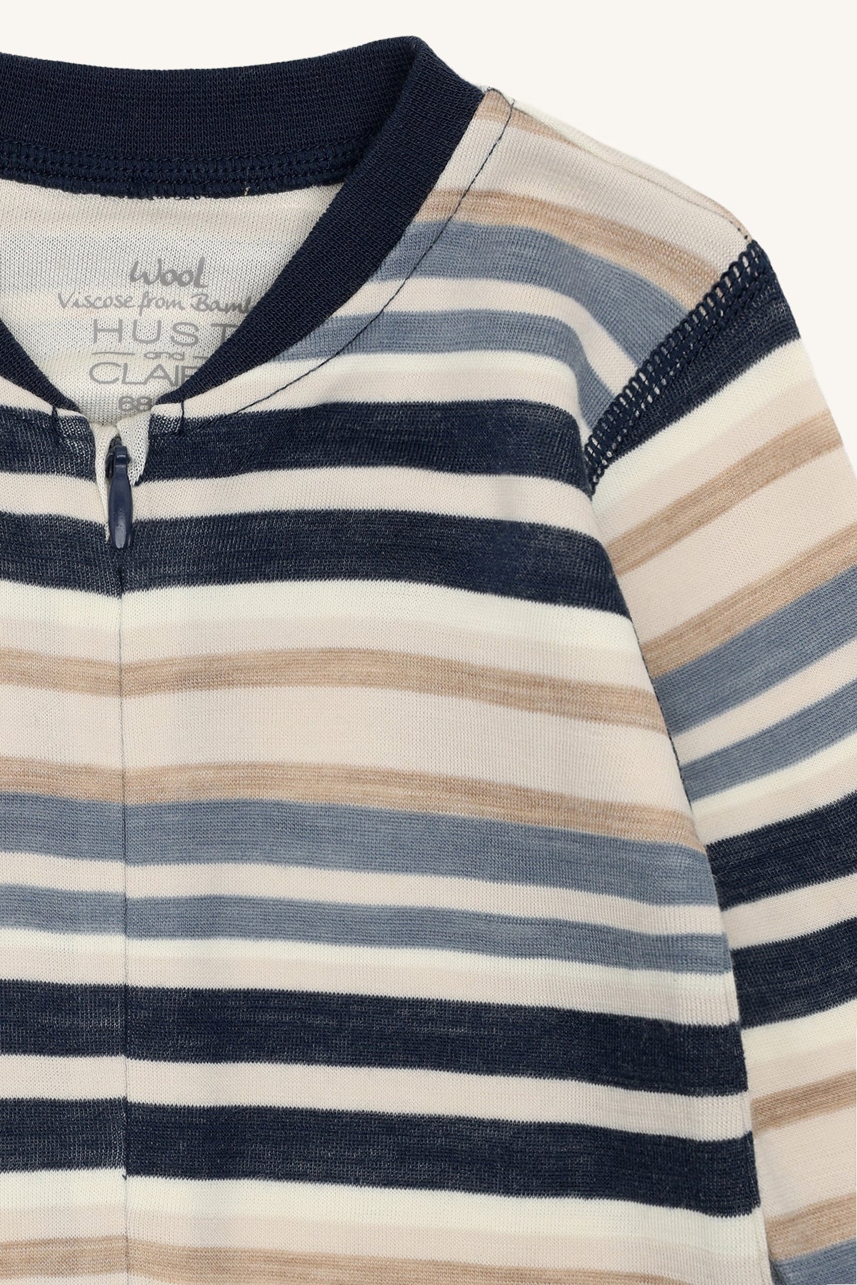 Heldress Manu Zip Striper Ull Blues
