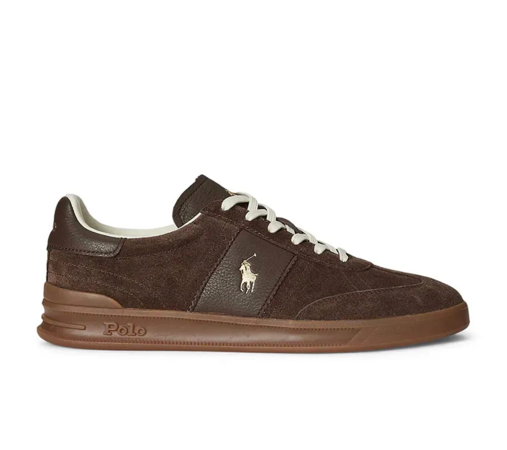 Sko Leather Sneakers Hrt Aera Brown