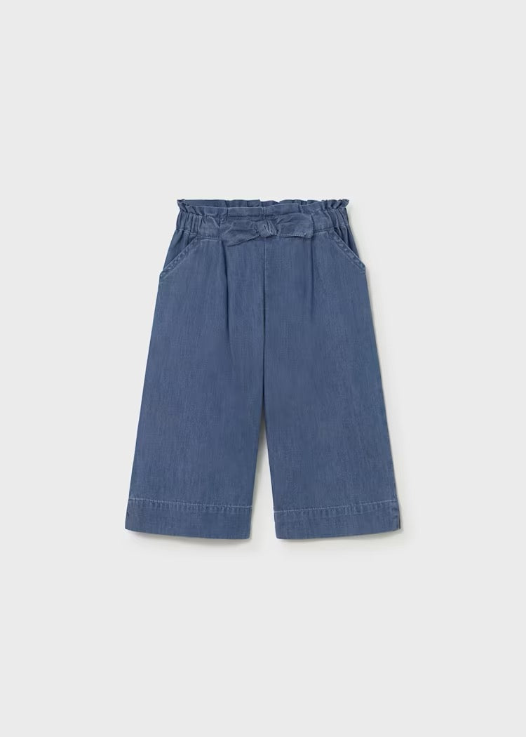 Bukse Flowy Dark Denim