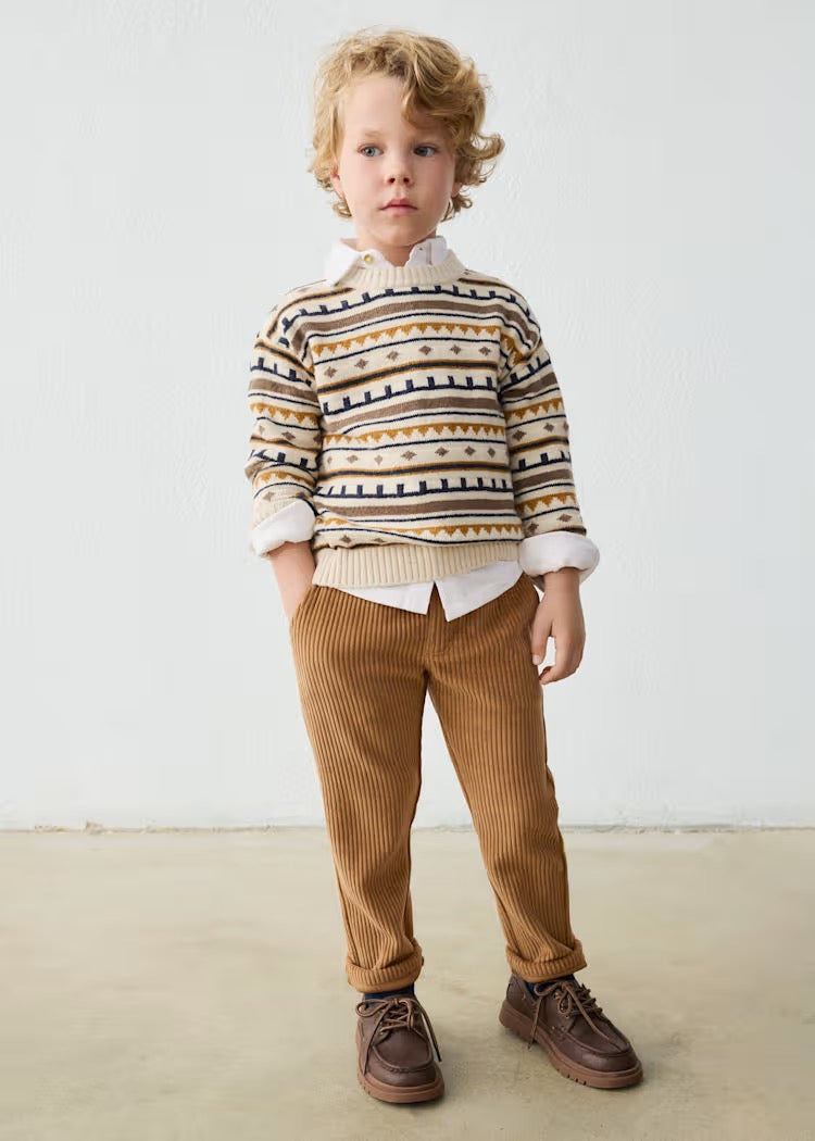 Bukse Joggers Corduroy Dark Mud