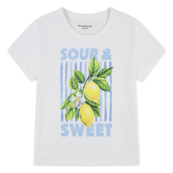 T-Skorte Sour & Sweet Bright White