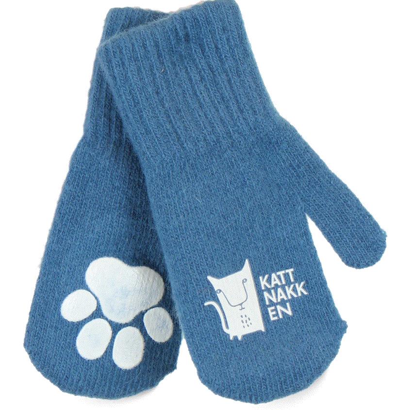 Magiske Ullvotter Fjordblå