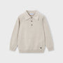 Genser Knitted Polo Chai