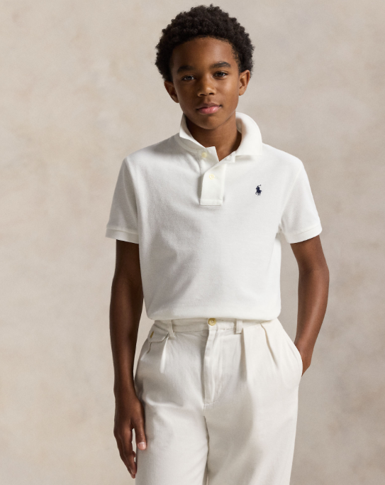 Piqué Polo Classic Hvit