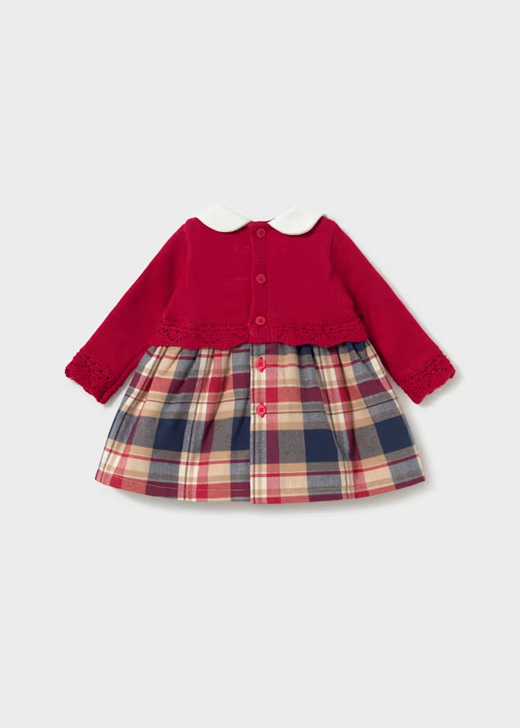 Kjole Tricot Combined Red